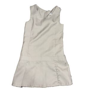 Girls Uniform Dress Khaki Size 6X